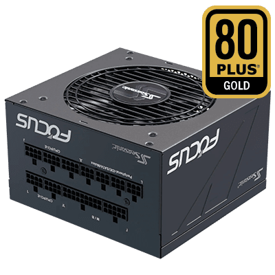 Seasonic Focus V4 GX-1000 Fully Modular ATX Power Supply - 1000 Watts, ATX 3.0 - Black