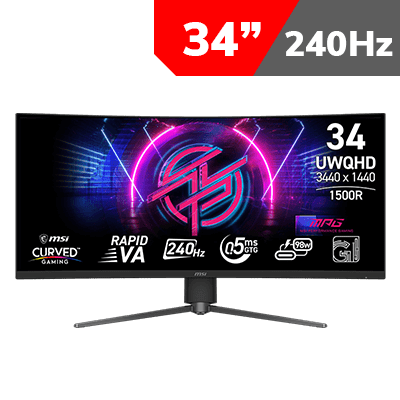 [3440 x 1440] MSI MPG 346CQRF X24 Curved Gaming Monitor