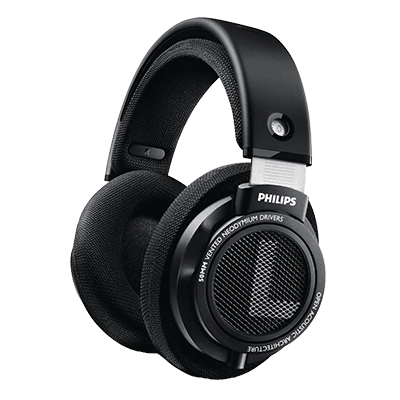 Philips Audio SHP9500 HiFi Stereo Wired Headphones - Black