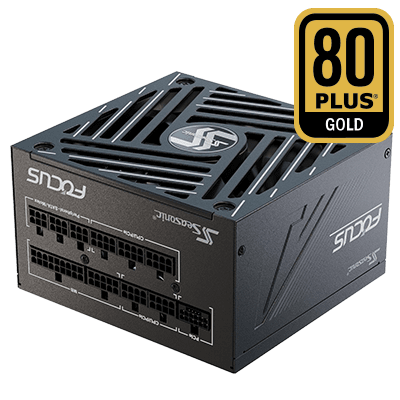 Seasonic Focus V4 GX-850 Fully Modular ATX Power Supply - 850 Watts, ATX 3.1 - Black