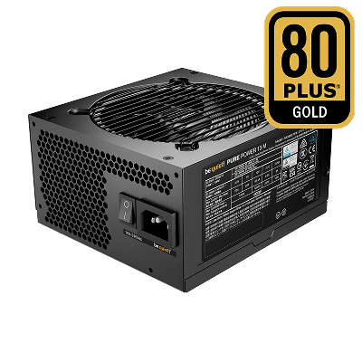 be quiet! Pure Power 13 M Fully Modular ATX Power Supply - 1000 Watts, ATX 3.1 - Black