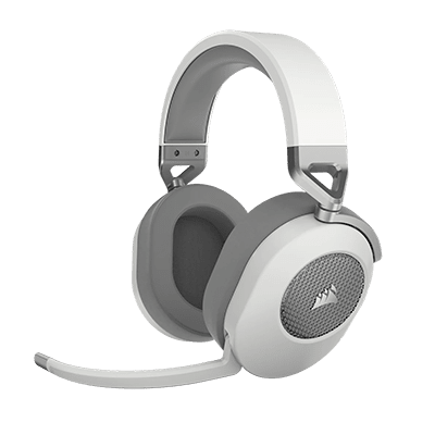 CORSAIR HS65 Wireless Gaming Headset - White