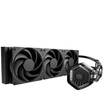 Cooler Master MasterLiquid 360 Atmos Stealth 360mm Liquid Cooler - Black