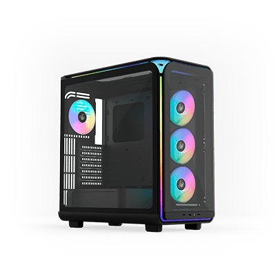iBUYPOWER Element Pulse X Gaming Case - Black