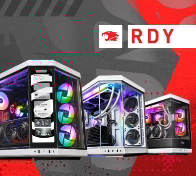 RDY PREBUILT GAMING PCs mobile background