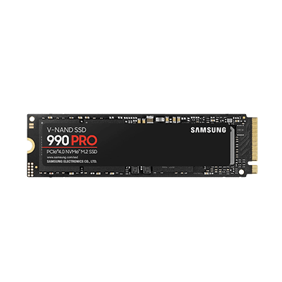 2TB Samsung 990 PRO M.2 PCIe Gen 4 NVMe SSD -- Gen 4 Read: 7450MB/s; Write: 6900MB/s