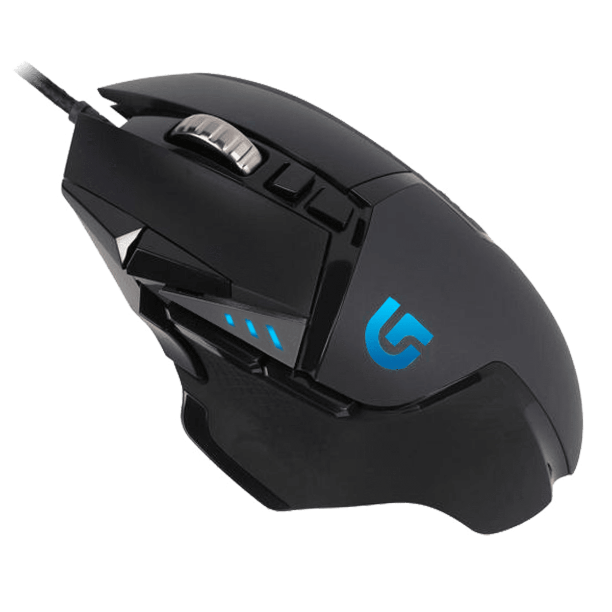 Logitech G502 HERO Wired Gaming Mouse - Black