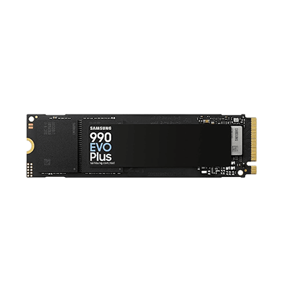 1TB Samsung 990 EVO PLUS M.2 PCIe Gen 5 NVMe SSD -- Gen 4 Read: 7150MB/s, Write: 6300MB/s