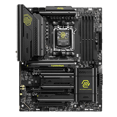 MSI MAG X870 TOMAHAWK WIFI AM5 ATX Gaming Motherboard