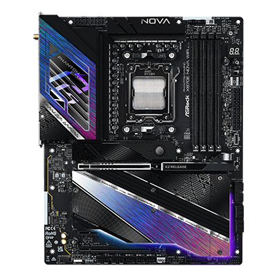 ASRock Phantom Gaming X870E NOVA WIFI AM5 ATX Gaming Motherboard