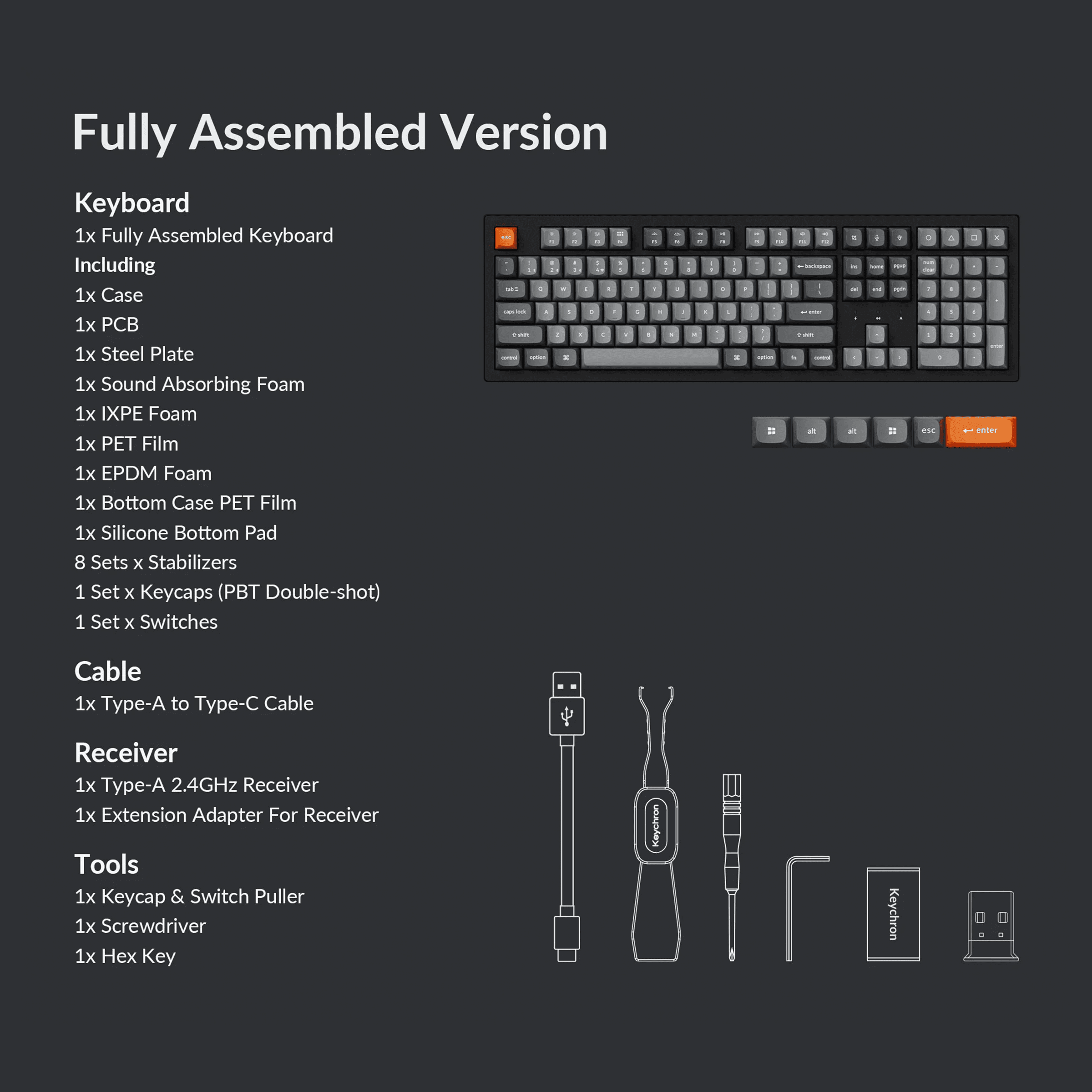 Keychron K10 Max Wireless Mechanical Keyboard - Super Banana Switches