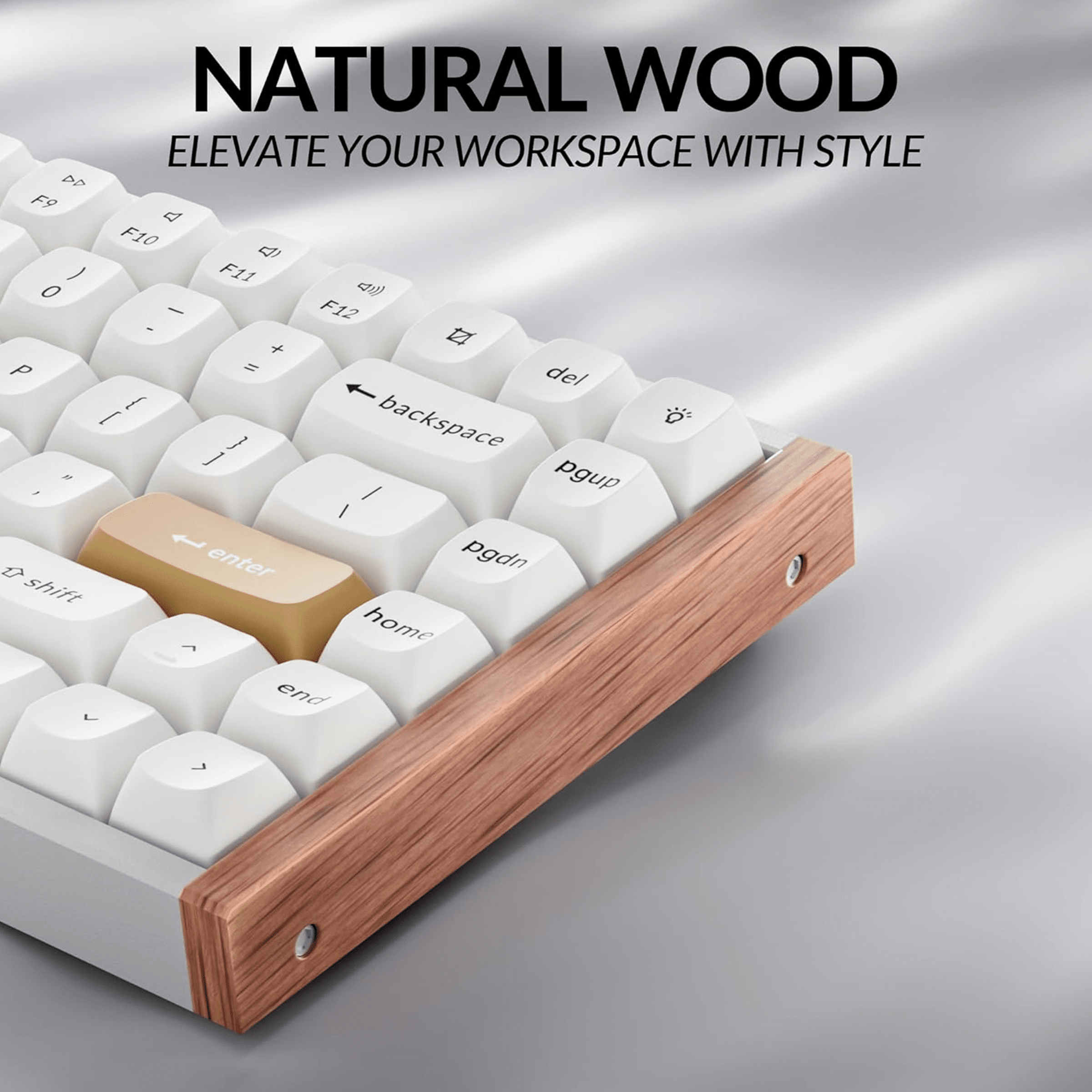 Keychron K2 HE Wireless Gaming Keyboard - White, Gateron Double