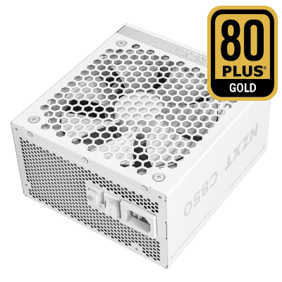 NZXT C850 Fully Modular ATX Power Supply - 850 Watts, ATX 3.1 - White
