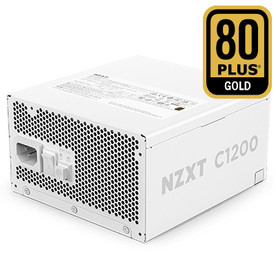 NZXT C1200 Fully Modular ATX Power Supply - 1200 Watts, ATX 3.1 - White