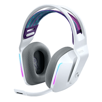 Logitech G733 Lightspeed Wireless Gaming Headset - White