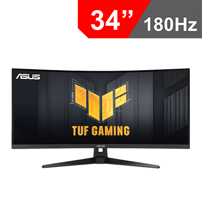 [3440 x 1440] ASUS TUF Gaming VG34VQ3B Curved Gaming Monitor