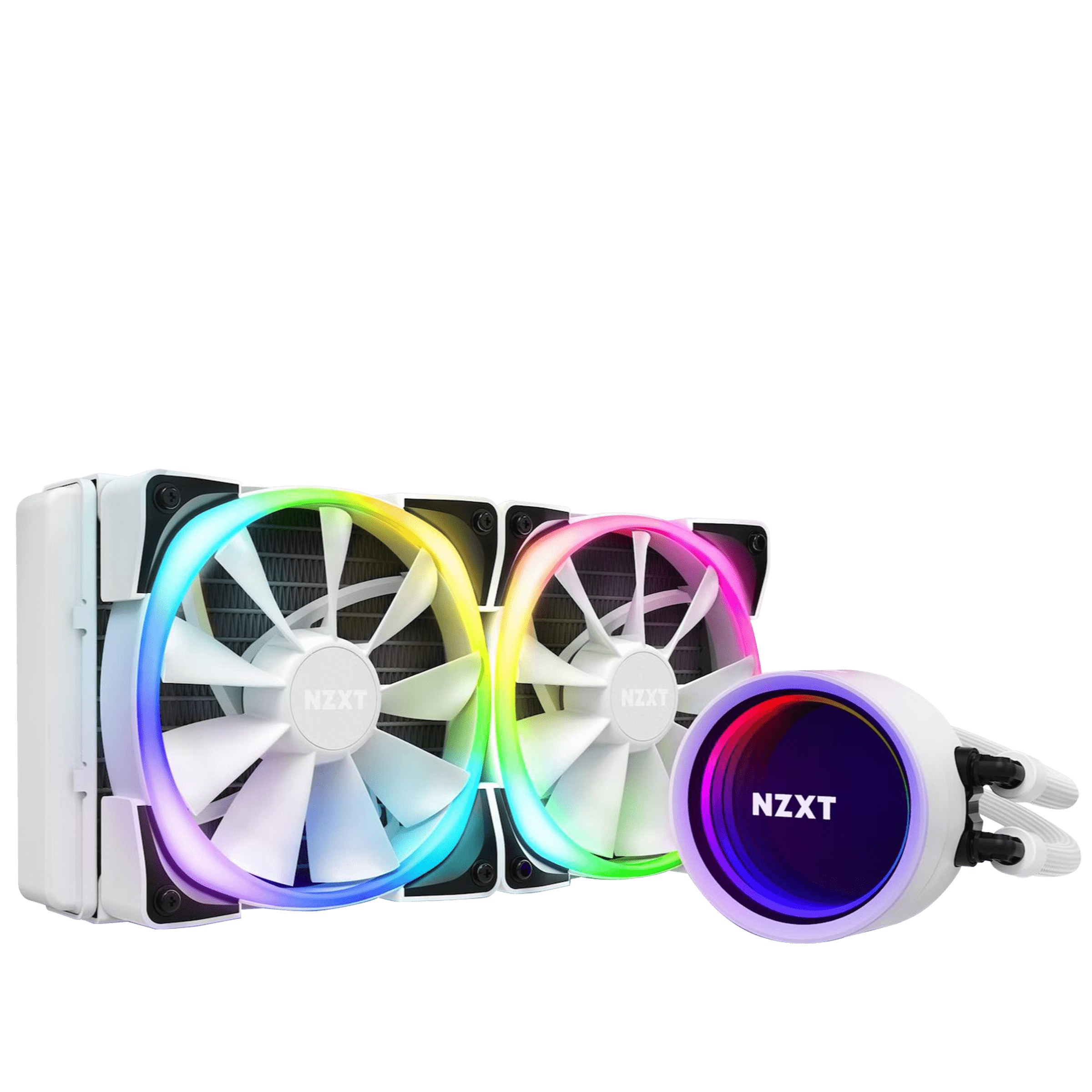 NZXT Kraken X53 RGB 240mm Liquid Cooler - White