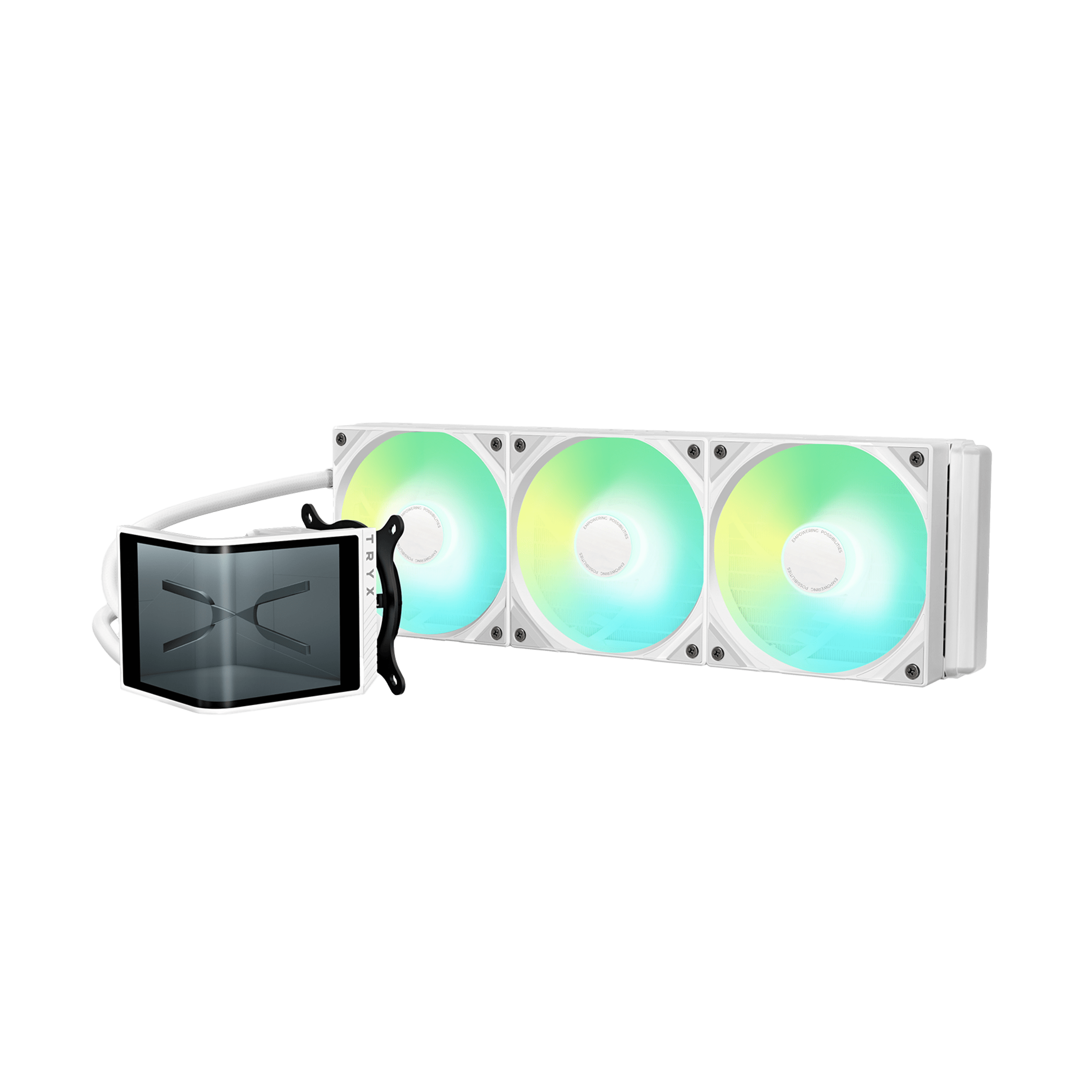 TRYX PANORAMA SE 360 ARGB 360mm Liquid Cooler with 6.67 in. AMOLED