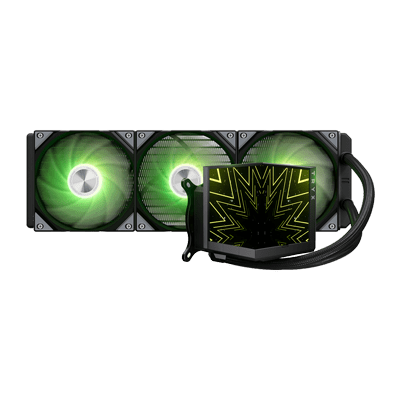 TRYX Stage ARGB 360mm Liquid Cooler - Black