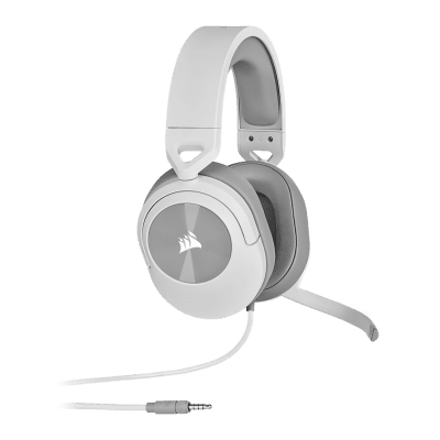 CORSAIR HS55 SURROUND V2 Wired Gaming Headset - White