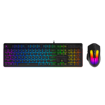 iBUYPOWER Chimera KM10 RGB Gaming Keyboard and Mouse Combo - Black