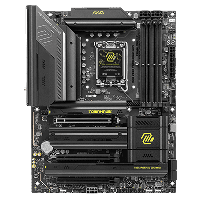 MSI MAG Z890 TOMAHAWK WIFI LGA 1851 ATX Gaming Motherboard