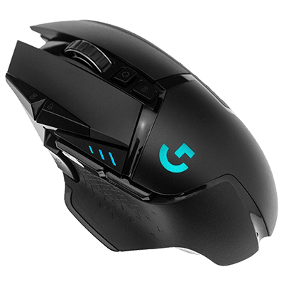 Logitech G502 Lightspeed Wireless Gaming Mouse - Black