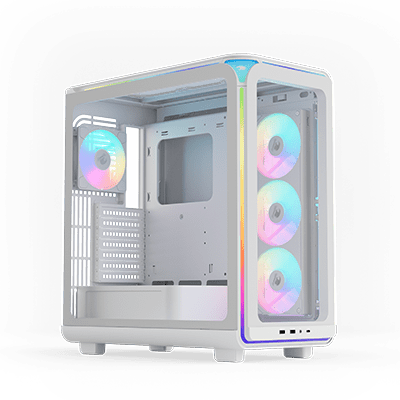 iBUYPOWER Element Pulse X Gaming Case - White