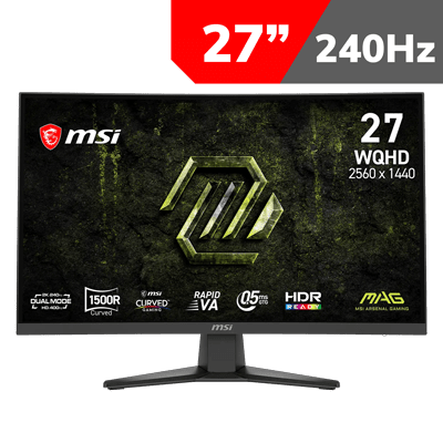 [2560 x 1440] MSI MAG 275CQDF X24 Gaming Monitor