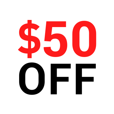  EXTRA $50 OFF