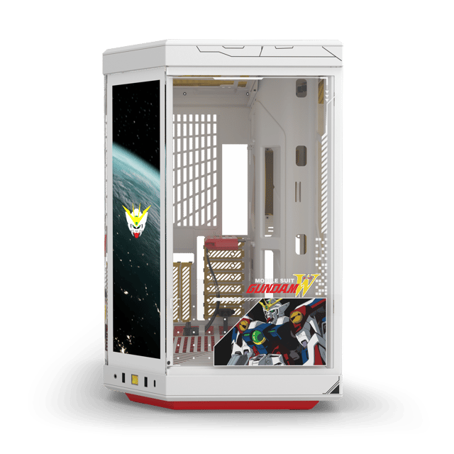 Gundam case side view